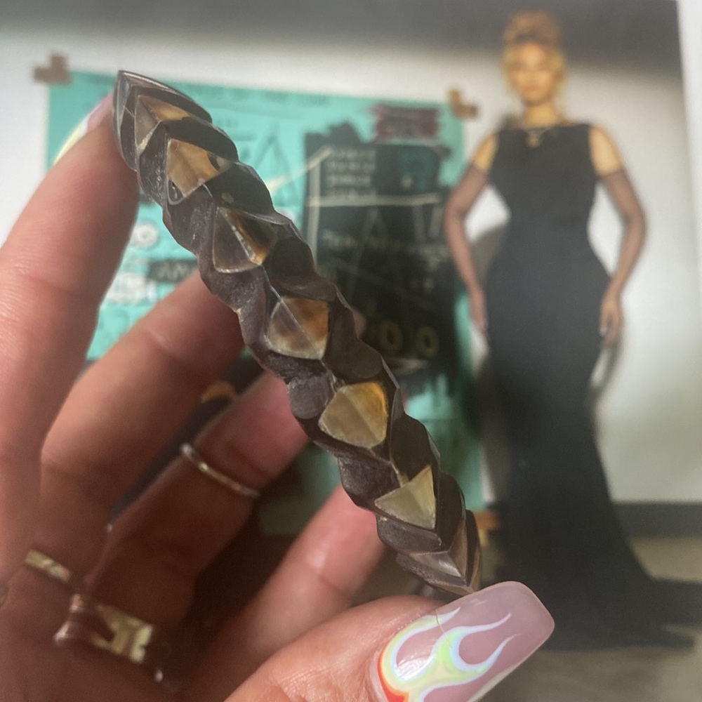 24-Vintage Turtle shell bracelet